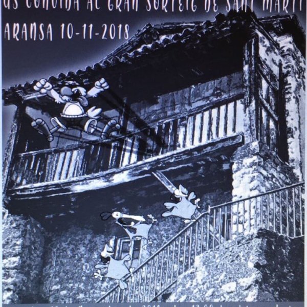 Escaliva Juquers, gran sorteig de Sant Martí a Aransa 10-11-2018
